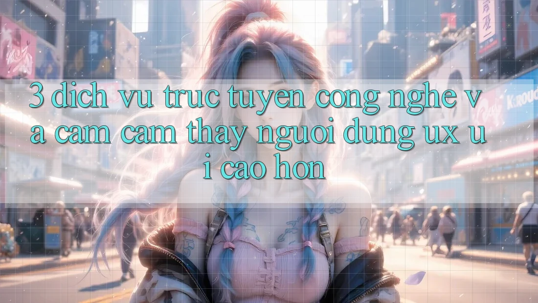 3. Dịch vụ trực tuyến công nghệ và Cảm cảm thấy người dùng (UX/UI) cao hơn