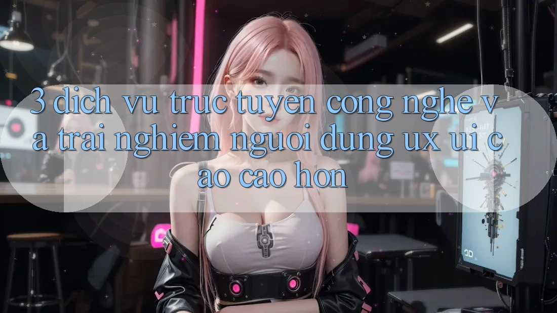 3. Dịch vụ trực tuyến công nghệ và Trải nghiệm người dùng (UX/UI) cao cao hơn