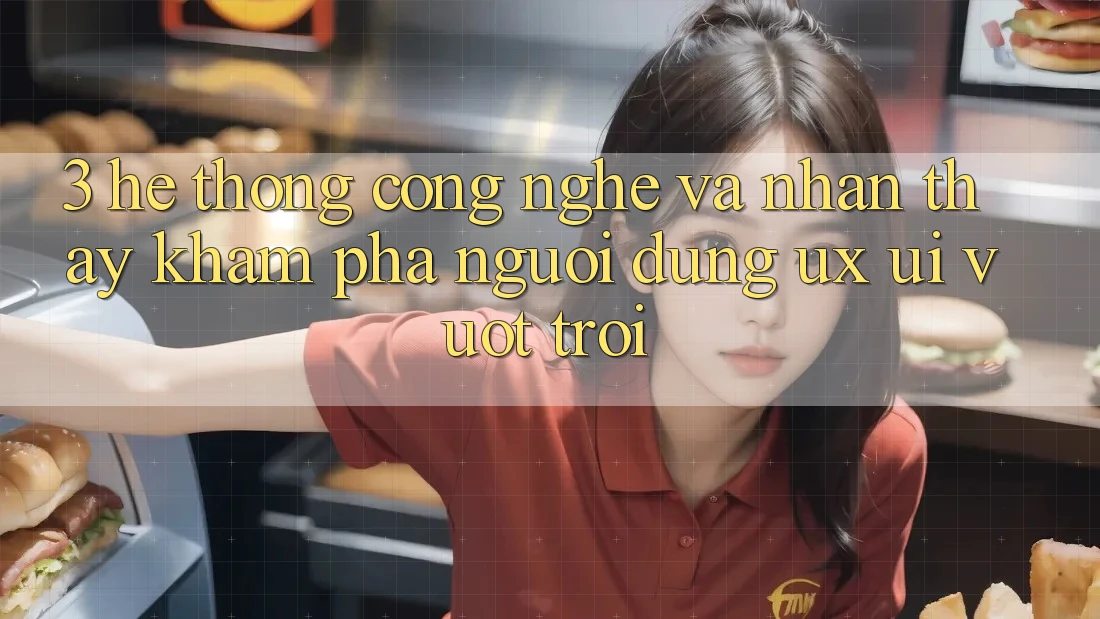 3. Hệ thống công nghệ và Nhận thấy khám phá người dùng (UX/UI) vượt trội