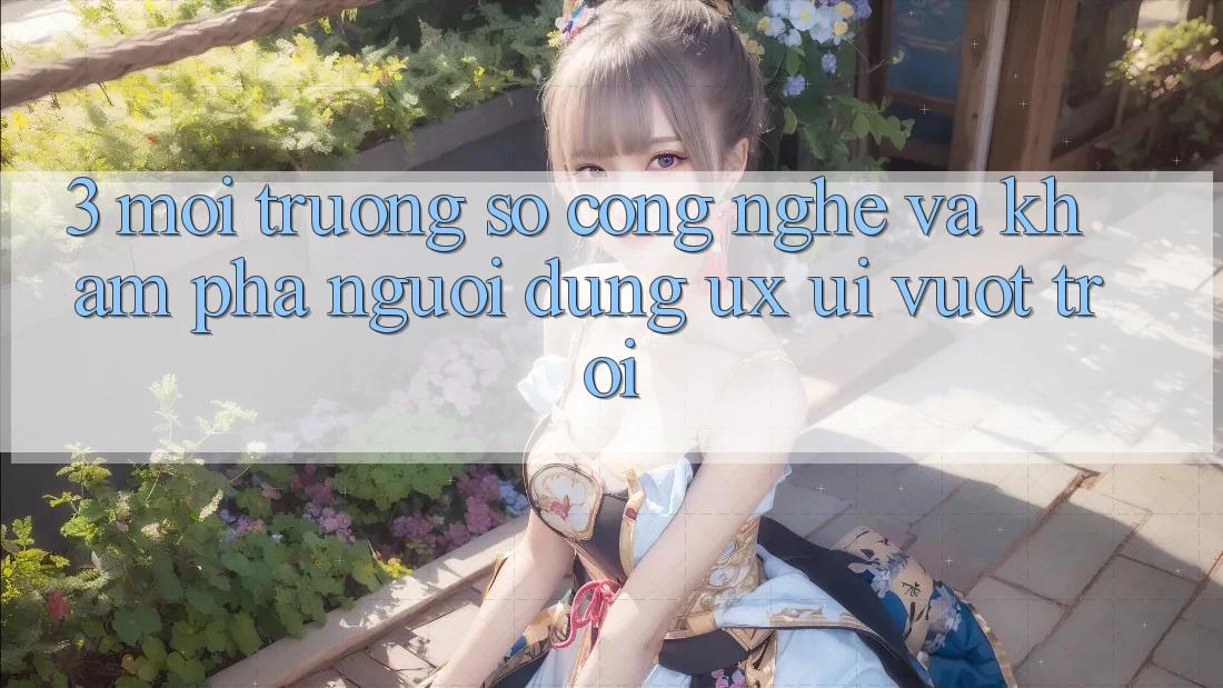 3. Môi trường số công nghệ và Khám phá người dùng (UX/UI) vượt trội