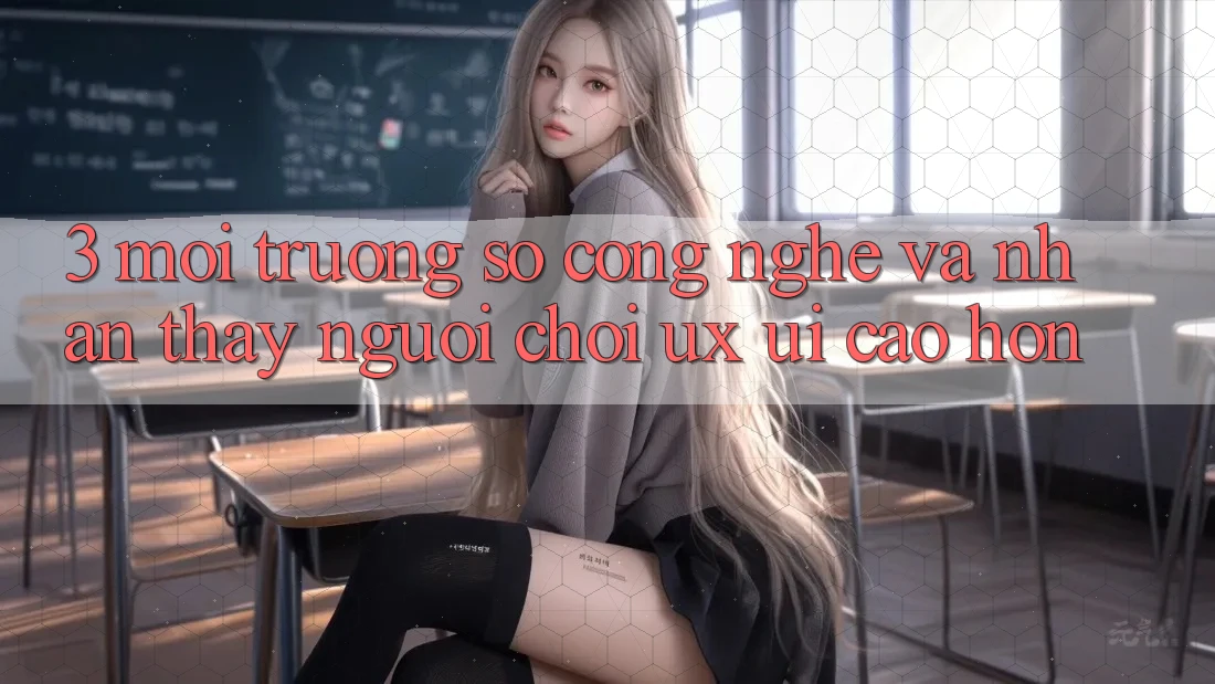 3. Môi trường số công nghệ và Nhận thấy người chơi (UX/UI) cao hơn