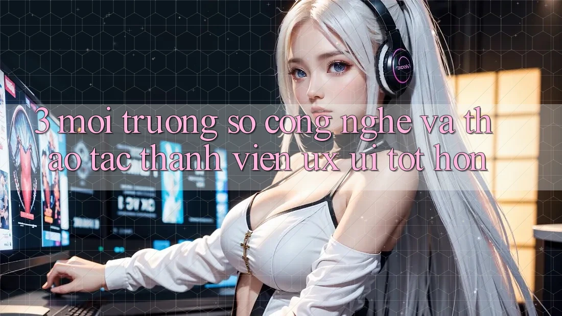3. Môi trường số công nghệ và Thao tác thành viên (UX/UI) tốt hơn