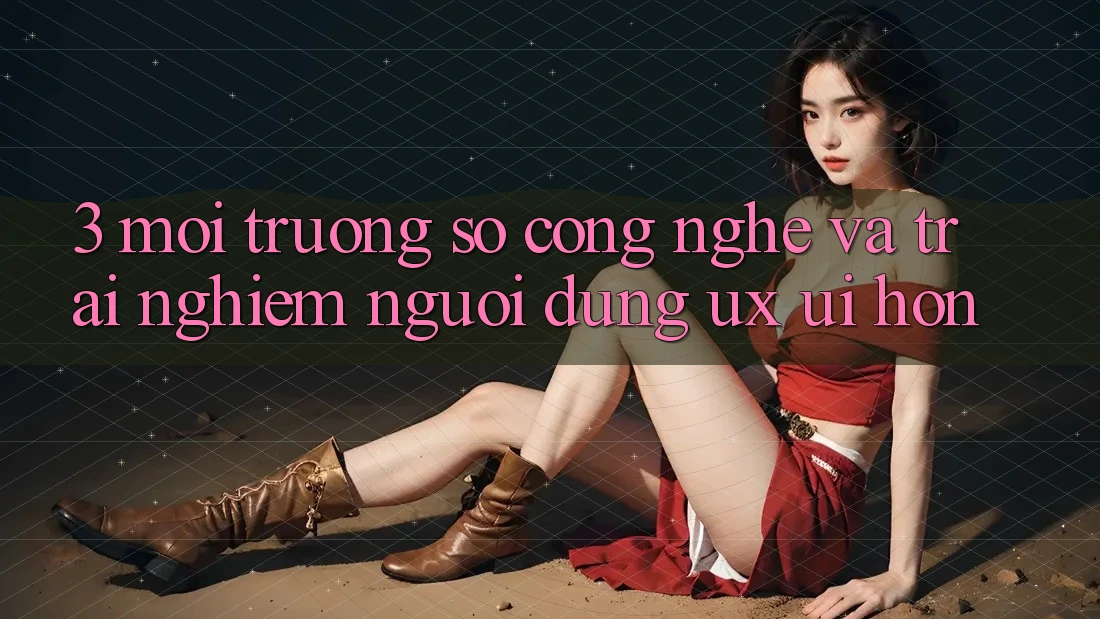 3. Môi trường số công nghệ và Trải nghiệm người dùng (UX/UI) hơn