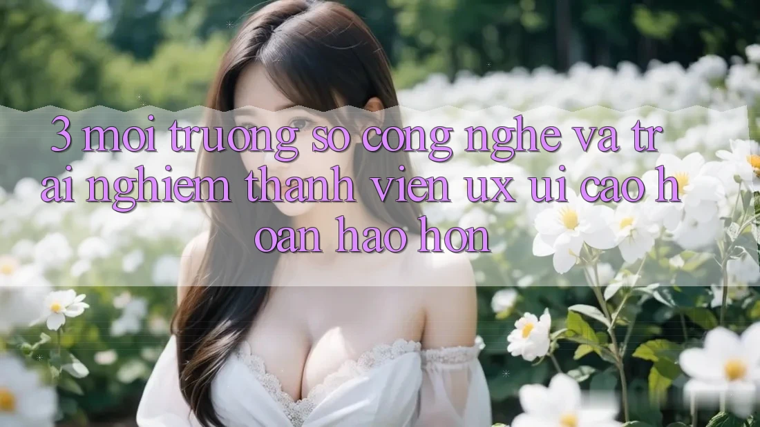 3. Môi trường số công nghệ và Trải nghiệm thành viên (UX/UI) cao hoàn hảo hơn