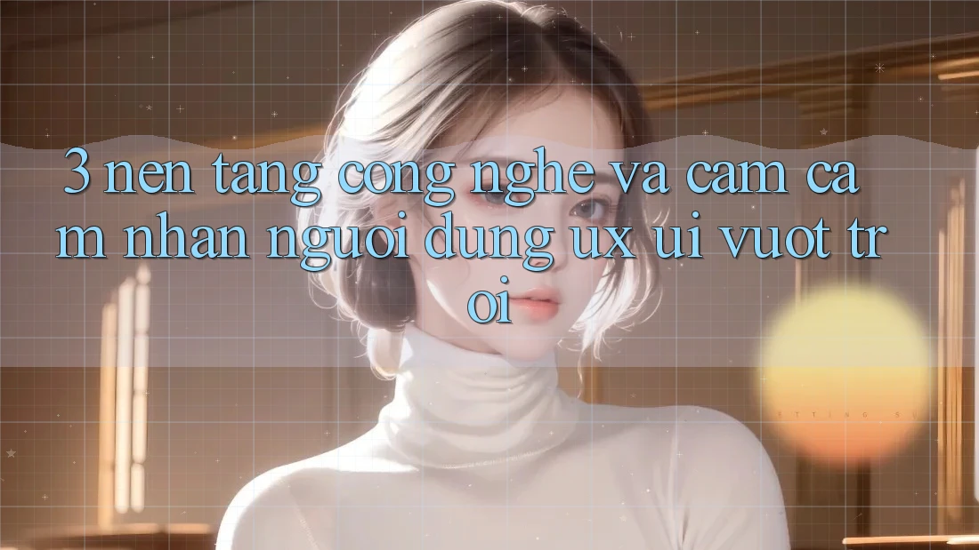 3. Nền tảng công nghệ và Cảm cảm nhận người dùng (UX/UI) vượt trội