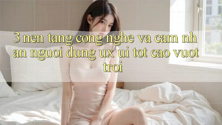 3. Nền tảng công nghệ và Cảm nhận người dùng (UX/UI) tốt cao vượt trội
