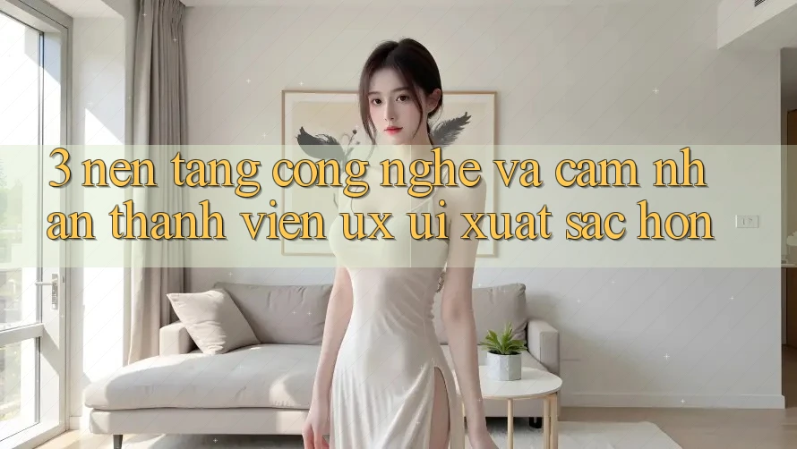 3. Nền tảng công nghệ và Cảm nhận thành viên (UX/UI) xuất sắc hơn