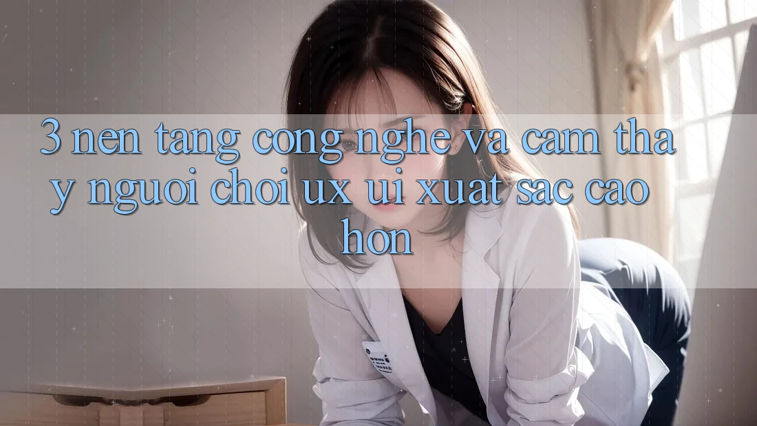 3. Nền tảng công nghệ và Cảm thấy người chơi (UX/UI) xuất sắc cao hơn
