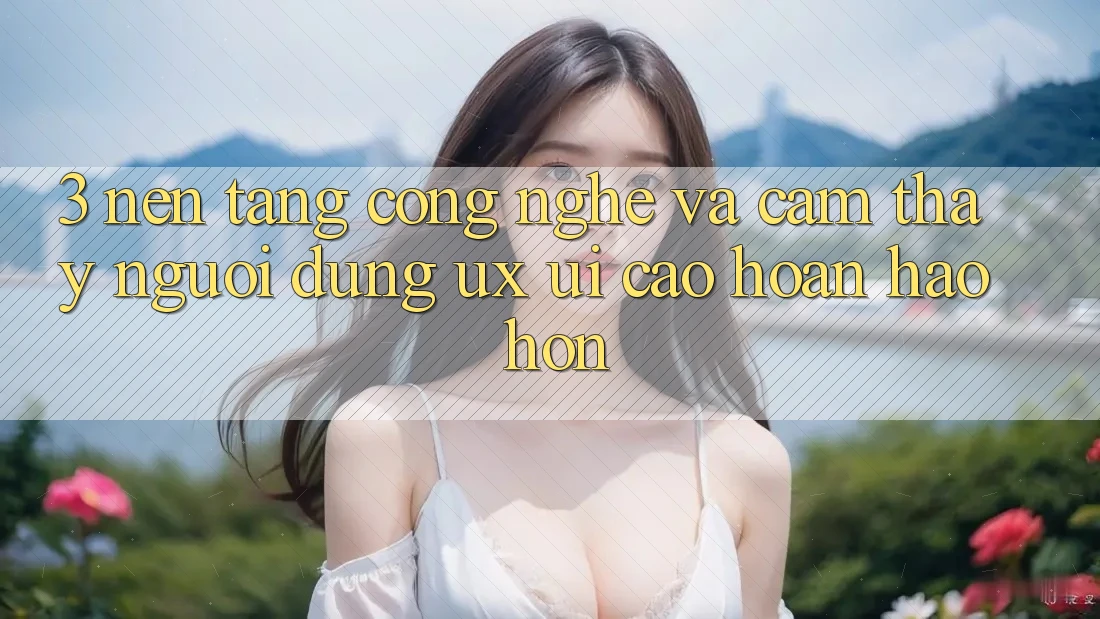 3. Nền tảng công nghệ và Cảm thấy người dùng (UX/UI) cao hoàn hảo hơn