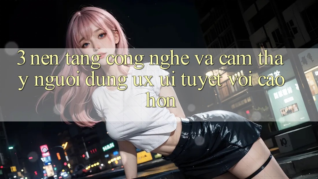 3. Nền tảng công nghệ và Cảm thấy người dùng (UX/UI) tuyệt vời cao hơn