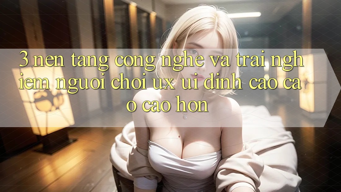 3. Nền tảng công nghệ và Trải nghiệm người chơi (UX/UI) đỉnh cao cao cao hơn