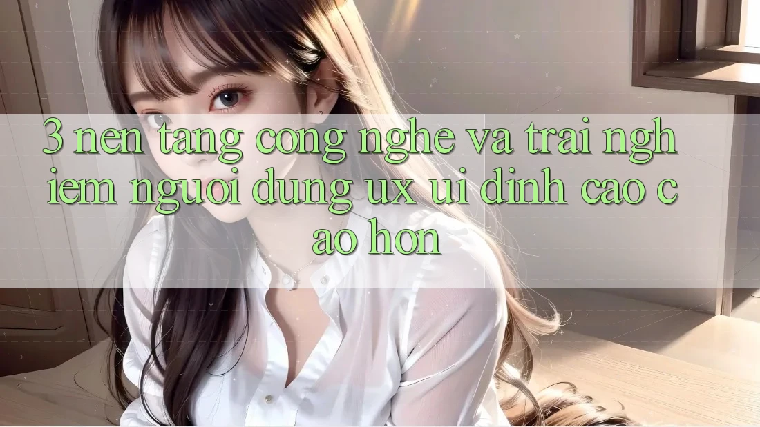 3. Nền tảng công nghệ và Trải nghiệm người dùng (UX/UI) đỉnh cao cao hơn