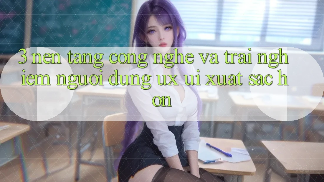 3. Nền tảng công nghệ và Trải nghiệm người dùng (UX/UI) xuất sắc hơn