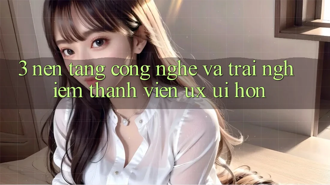 3. Nền tảng công nghệ và Trải nghiệm thành viên (UX/UI) hơn
