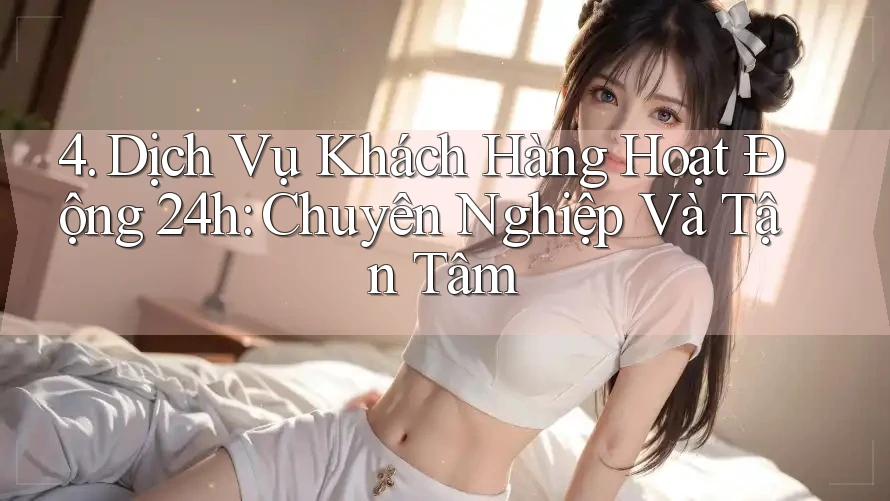 4. Dịch Vụ Khách Hàng Hoạt Động 24h: Chuyên Nghiệp Và Tận Tâm