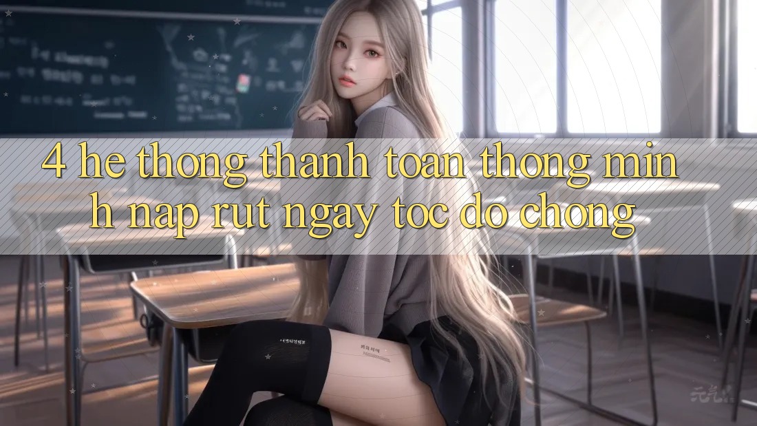 4. Hệ thống thanh toán thông minh, nạp rút ngay tốc độ chóng