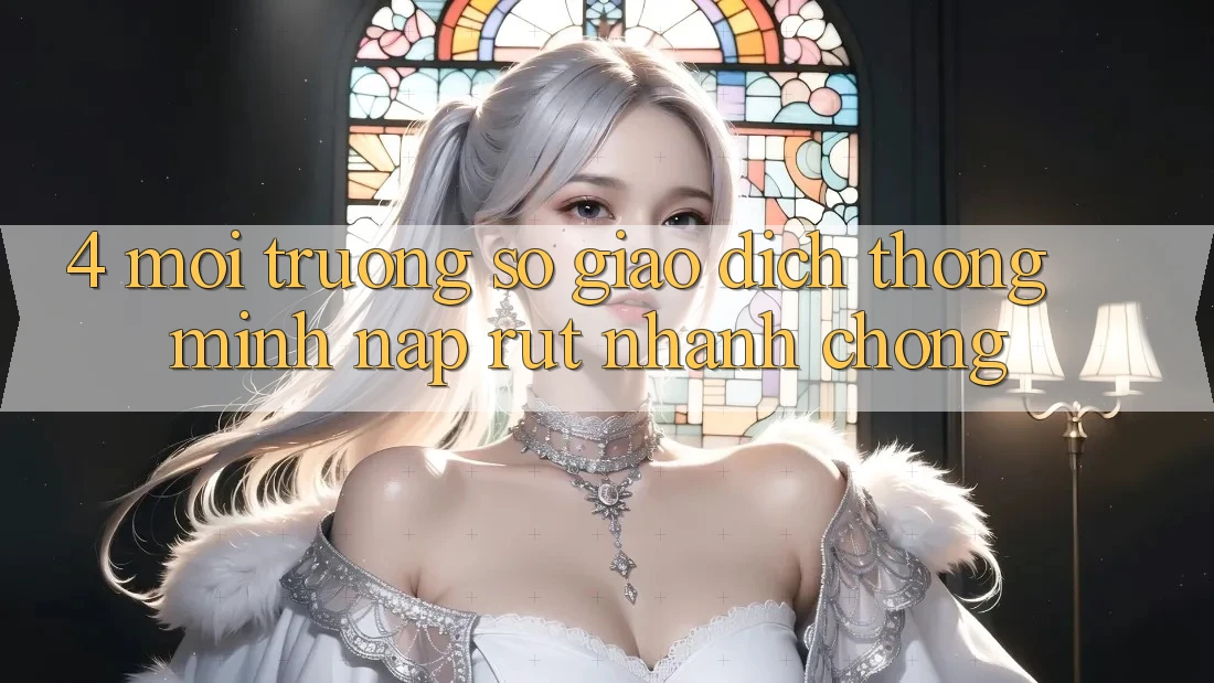 4. Môi trường số giao dịch thông minh, nạp rút nhanh chóng