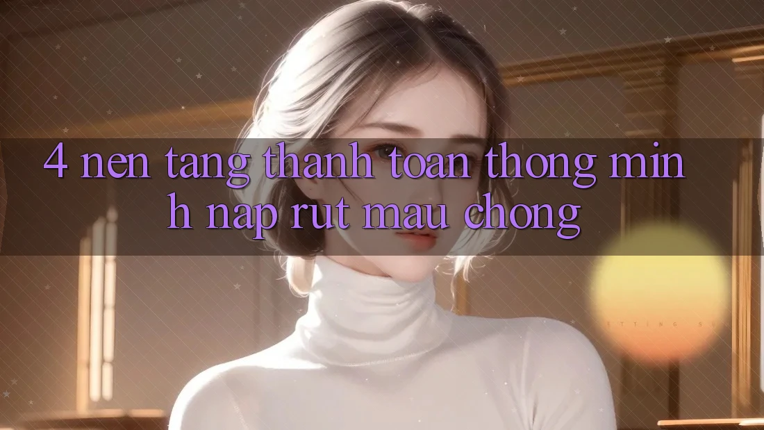 4. Nền tảng thanh toán thông minh, nạp rút mau chóng