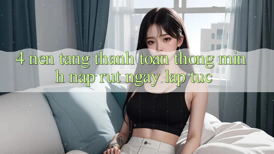 4. Nền tảng thanh toán thông minh, nạp rút ngay lập tức
