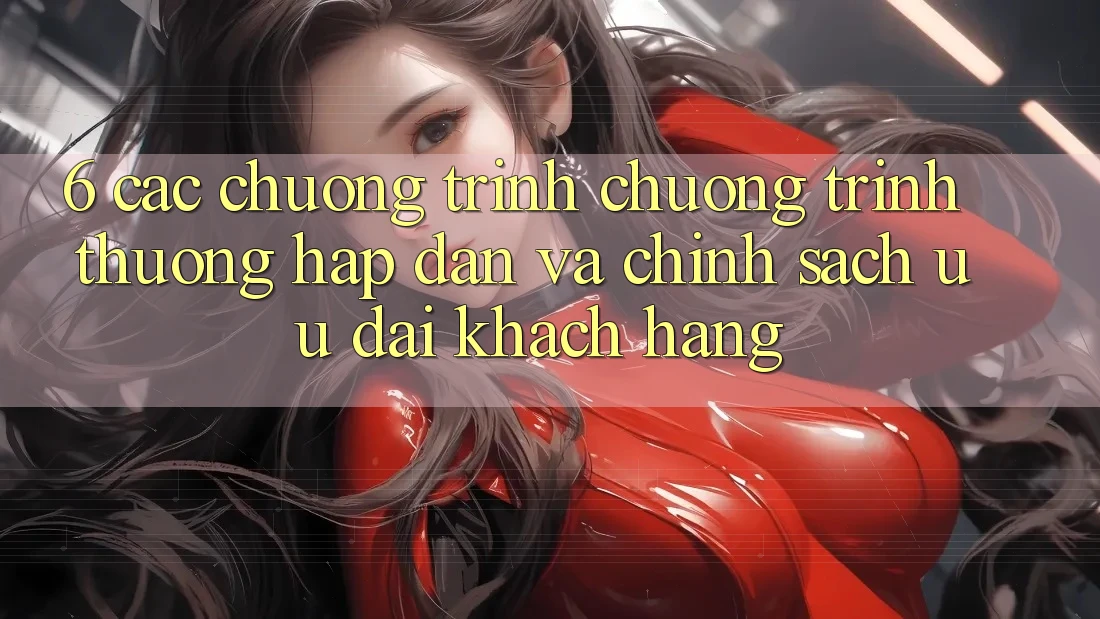 6. Các chương trình chương trình thưởng hấp dẫn và chính sách ưu đãi khách hàng