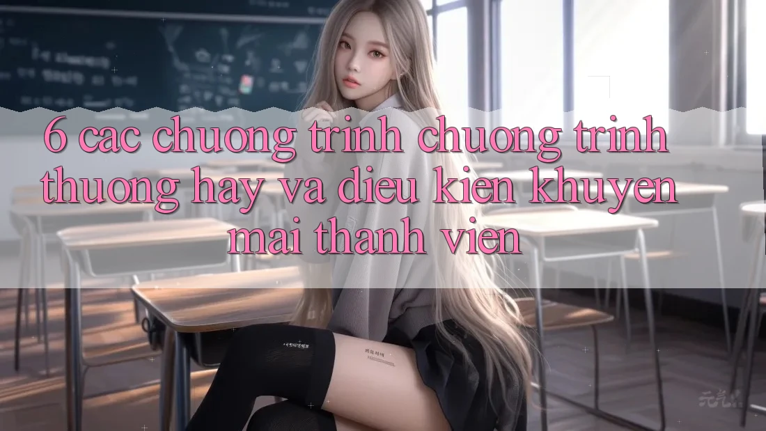 6. Các chương trình chương trình thưởng hay và điều kiện khuyến mãi thành viên
