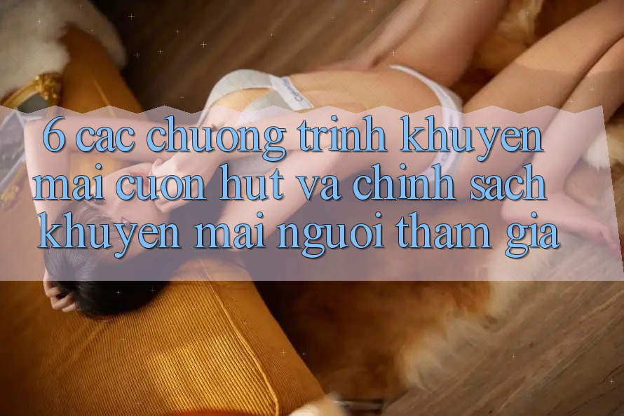 6. Các chương trình khuyến mãi cuốn hút và chính sách khuyến mãi người tham gia