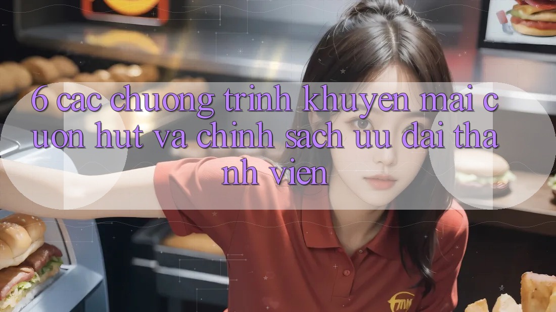 6. Các chương trình khuyến mãi cuốn hút và chính sách ưu đãi thành viên