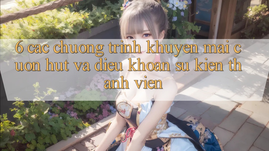 6. Các chương trình khuyến mãi cuốn hút và điều khoản sự kiện thành viên