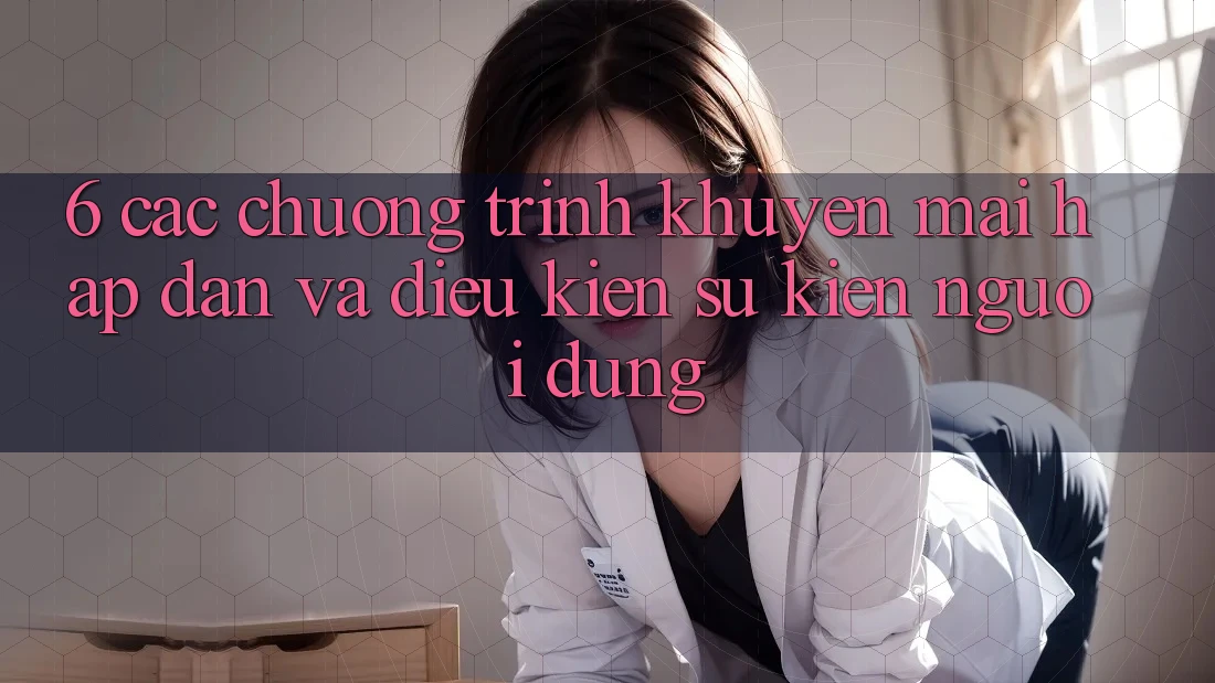 6. Các chương trình khuyến mãi hấp dẫn và điều kiện sự kiện người dùng