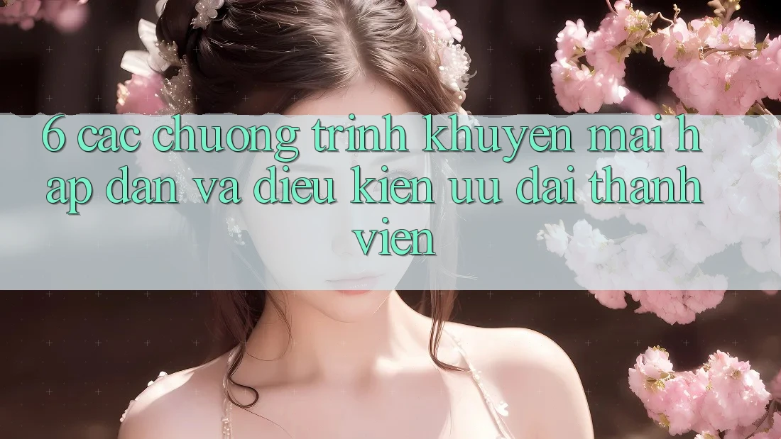 6. Các chương trình khuyến mãi hấp dẫn và điều kiện ưu đãi thành viên