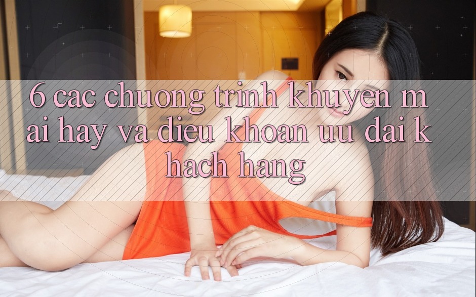 6. Các chương trình khuyến mãi hay và điều khoản ưu đãi khách hàng