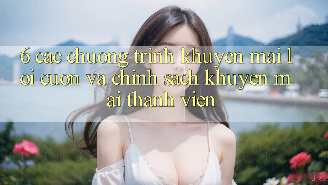 6. Các chương trình khuyến mãi lôi cuốn và chính sách khuyến mãi thành viên