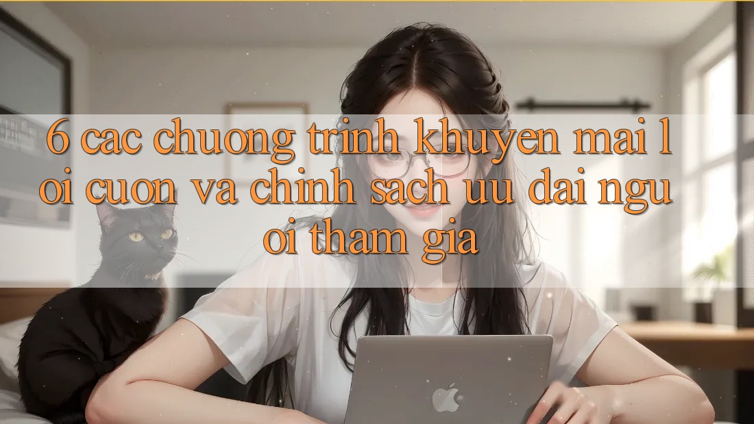 6. Các chương trình khuyến mãi lôi cuốn và chính sách ưu đãi người tham gia