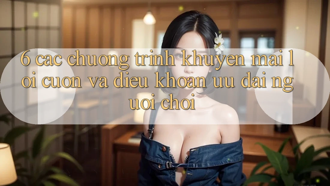 6. Các chương trình khuyến mãi lôi cuốn và điều khoản ưu đãi người chơi