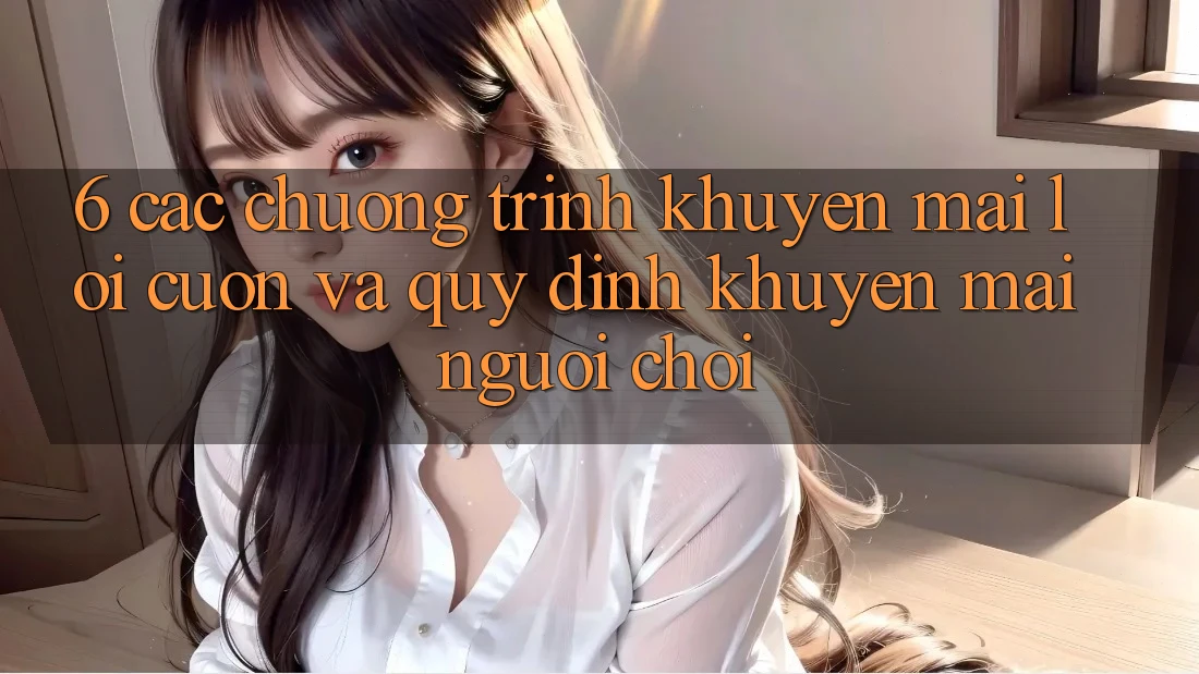 6. Các chương trình khuyến mãi lôi cuốn và quy định khuyến mãi người chơi