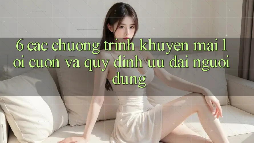 6. Các chương trình khuyến mãi lôi cuốn và quy định ưu đãi người dùng