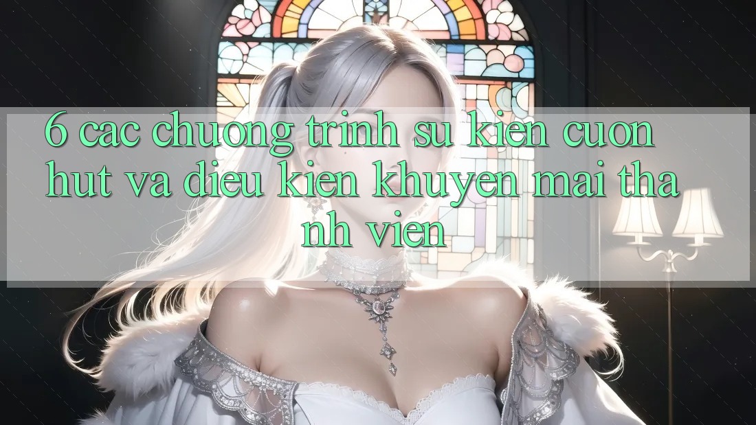 6. Các chương trình sự kiện cuốn hút và điều kiện khuyến mãi thành viên