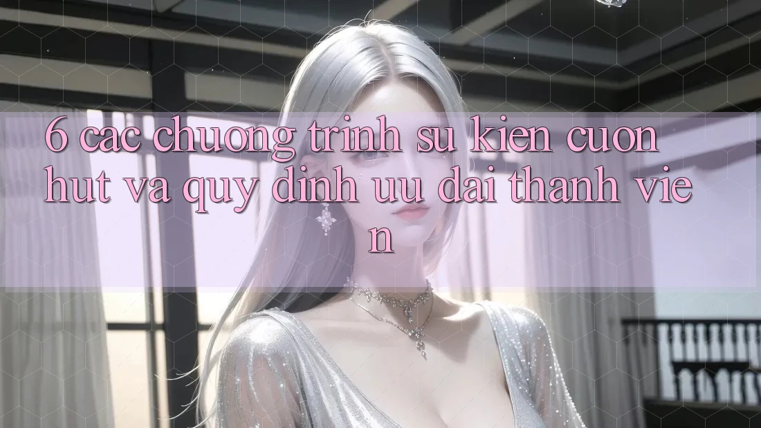 6. Các chương trình sự kiện cuốn hút và quy định ưu đãi thành viên