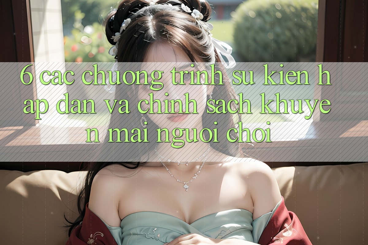 6. Các chương trình sự kiện hấp dẫn và chính sách khuyến mãi người chơi
