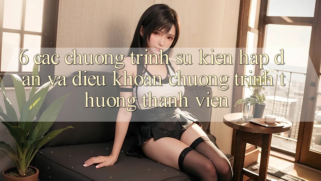 6. Các chương trình sự kiện hấp dẫn và điều khoản chương trình thưởng thành viên