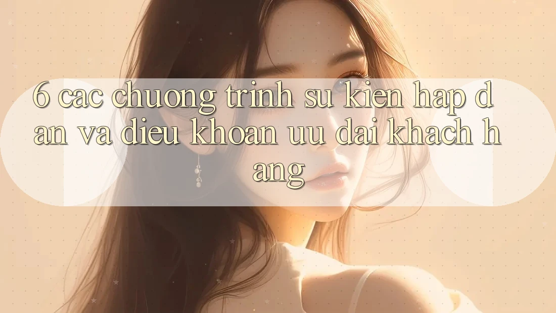 6. Các chương trình sự kiện hấp dẫn và điều khoản ưu đãi khách hàng