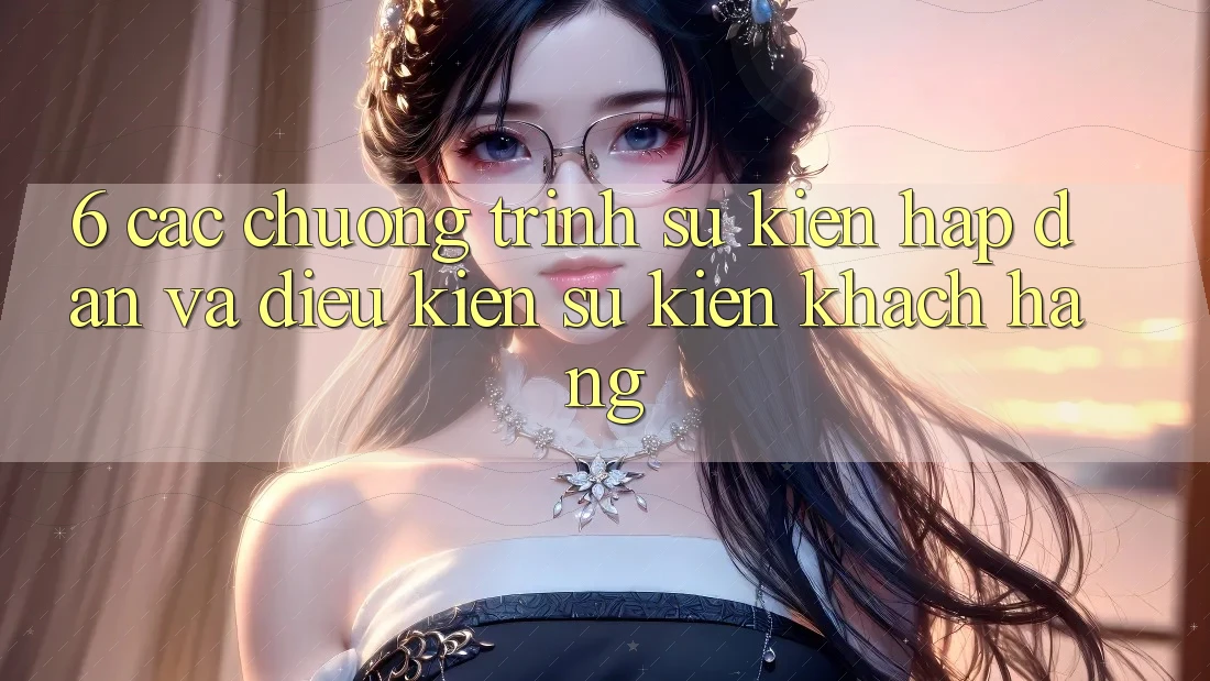 6. Các chương trình sự kiện hấp dẫn và điều kiện sự kiện khách hàng