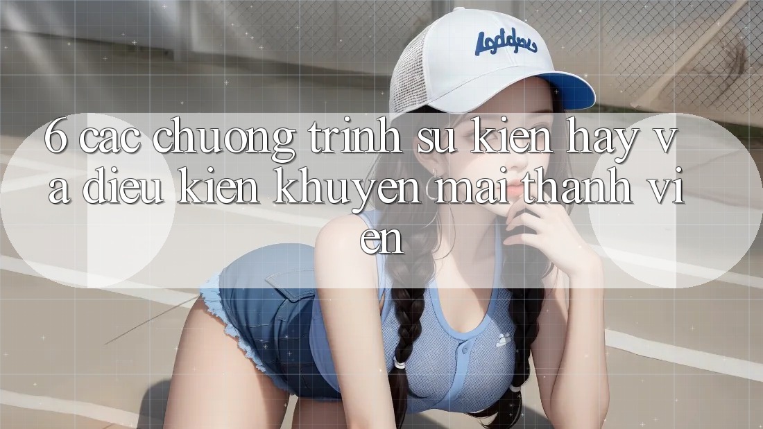 6. Các chương trình sự kiện hay và điều kiện khuyến mãi thành viên
