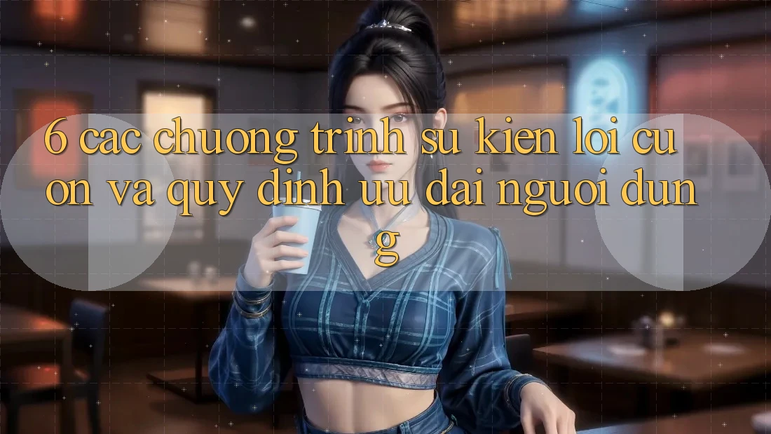 6. Các chương trình sự kiện lôi cuốn và quy định ưu đãi người dùng