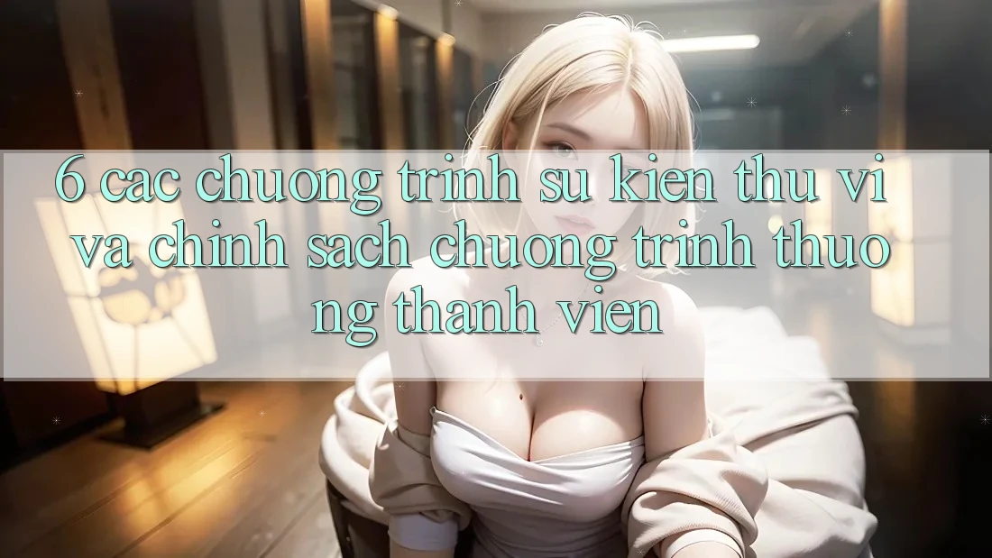 6. Các chương trình sự kiện thú vị và chính sách chương trình thưởng thành viên