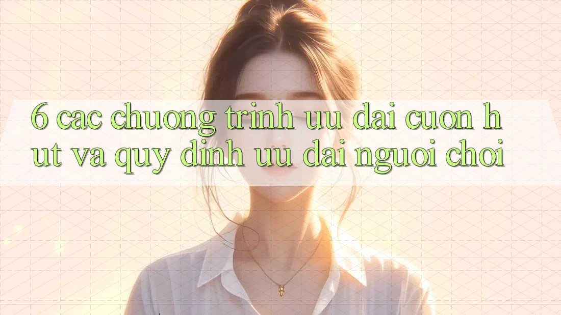 6. Các chương trình ưu đãi cuốn hút và quy định ưu đãi người chơi