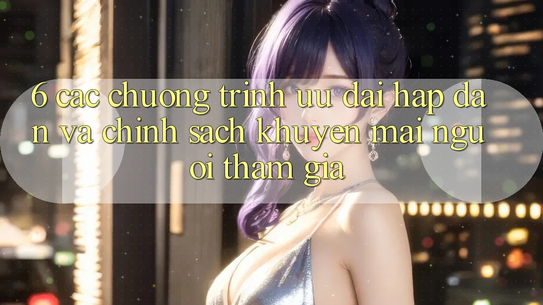 6. Các chương trình ưu đãi hấp dẫn và chính sách khuyến mãi người tham gia