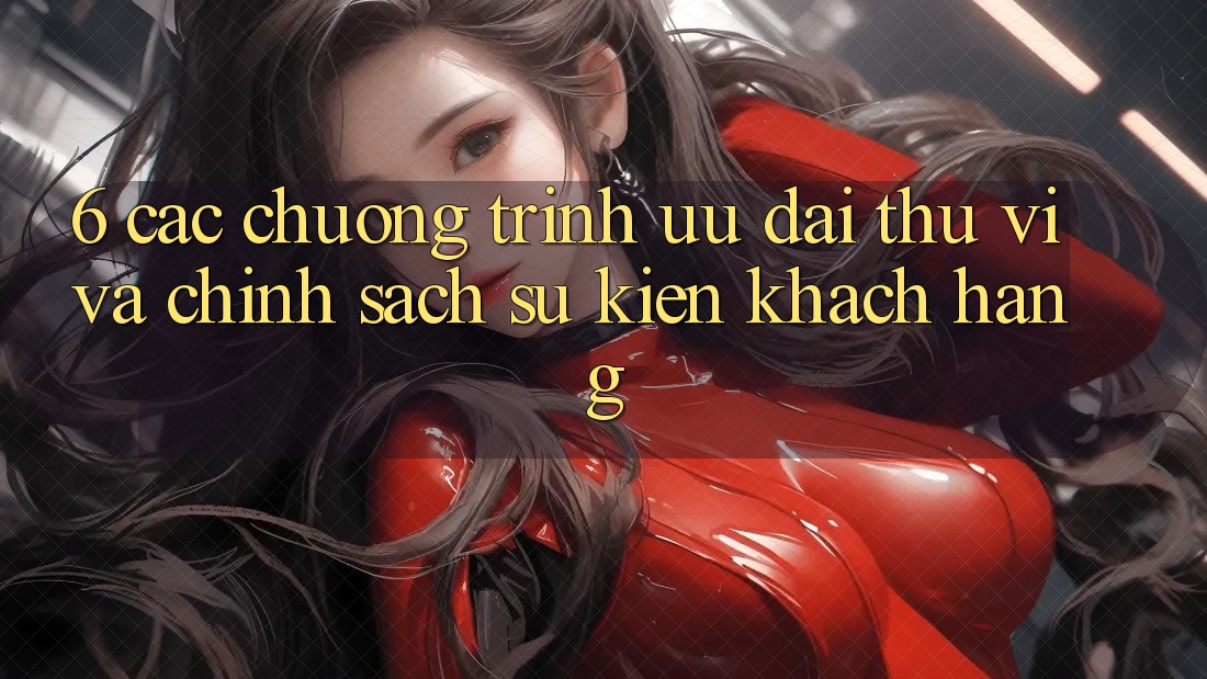 6. Các chương trình ưu đãi thú vị và chính sách sự kiện khách hàng