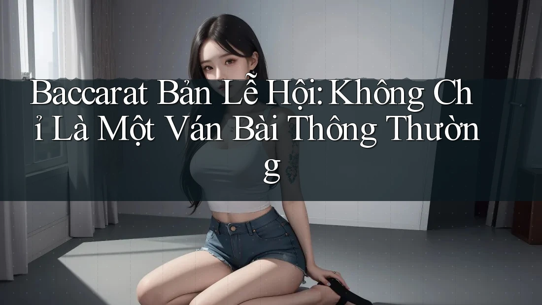 Baccarat Bản Lễ Hội: Không Chỉ Là Một Ván Bài Thông Thường