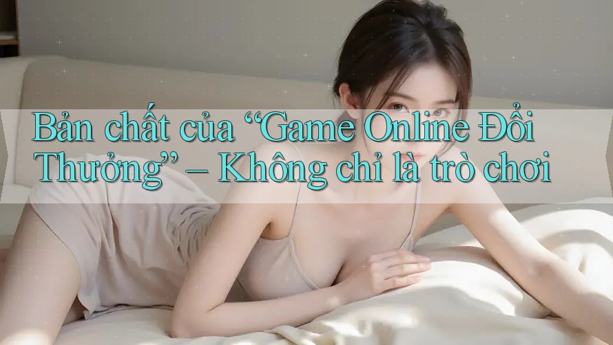Bản chất của “Game Online Đổi Thưởng” – Không chỉ là trò chơi
